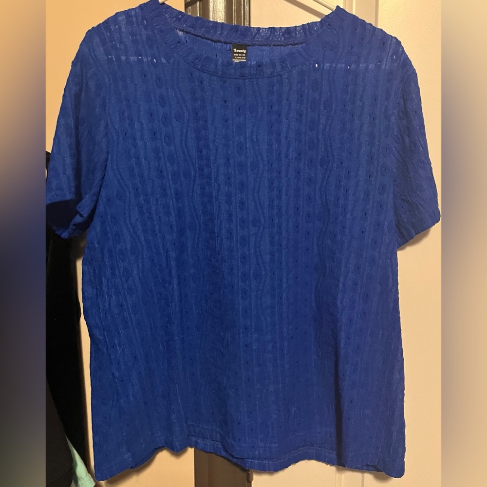 SHEIN Blue Women’s  Blouse